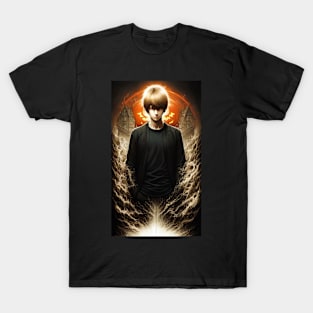 Light Yagami Looked At Him Seriously T-Shirt